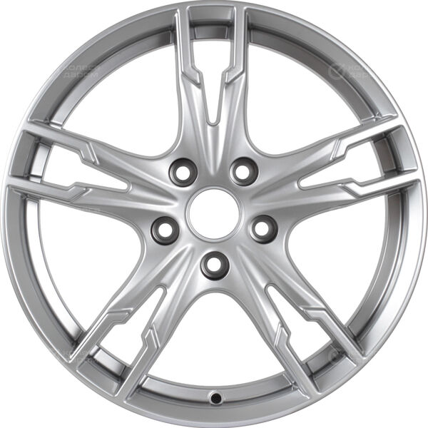 Колесный диск КиК Солар  7xR17 5x114.3 ET47 DIA66.1 глянцевый серебристый в Казани
