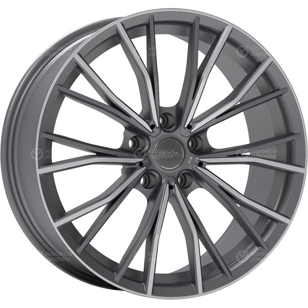 Колесный диск MAK Mark  8xR18 5x120 ET34 DIA72.6 серый с полированной лицевой частью в Казани - slider
