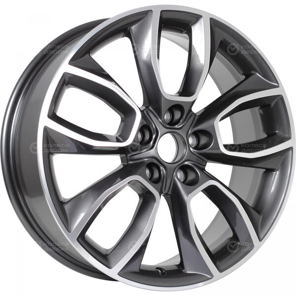 Колесный диск СКАД Premium Series КР001 (18_Qashqai)  7xR18 5x114.3 ET40 DIA66.1 глянцевый тёмно-серый в Казани