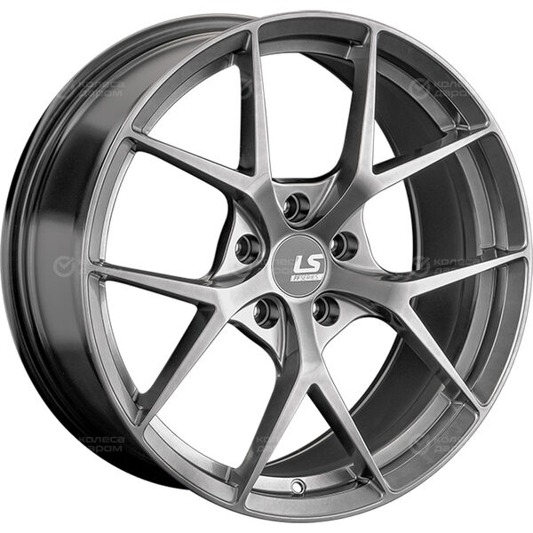 Колесный диск LS FlowForming LS RC66  8.5xR18 5x114.3 ET35 DIA67.1 насыщенный тёмно-серебристый в Казани