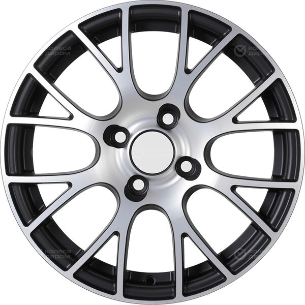 Колесный диск Proma GT  6.5xR16 5x110 ET37 DIA65.1 черный матовый с полировкой в Казани