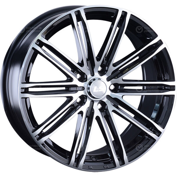 Колесный диск LS LS 848  6xR14 4x98 ET35 DIA58.6 черный полностью полированный в Казани