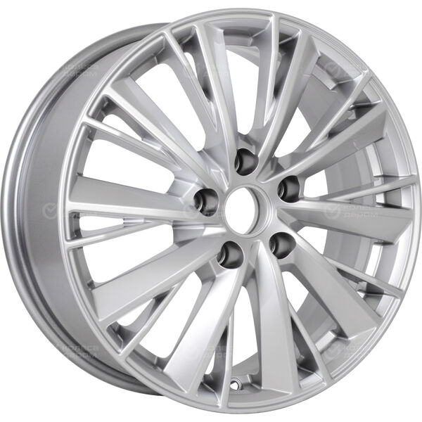 Колесный диск Carwel Кивиристи  7xR17 5x114.3 ET40 DIA66.1 серебристый в Казани