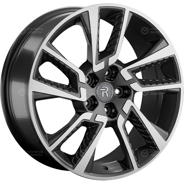 Колесный диск Replay TY433  8xR18 5x114.3 ET50 DIA60.1 темно-серый матовый ,частично полированный в Казани