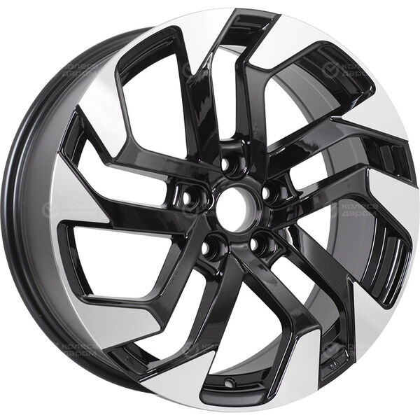 Колесный диск Replay TY259  7xR17 5x114.3 ET35 DIA60.1 черный полностью полированный в Казани