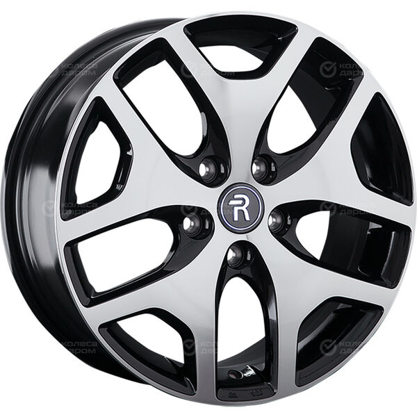 Колесный диск Replay KI187  7xR17 5x114.3 ET48.5 DIA67.1 черный полностью полированный в Казани