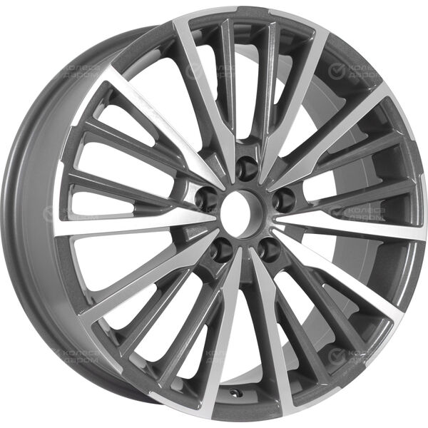 Колесный диск RST R178  7xR18 5x108 ET33 DIA60.1 темно-серый с полированной лицевой частью в Казани