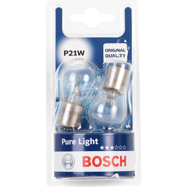 Лампа Bosch Standard - P21W-21 Вт-3200К, 2 шт. в Казани