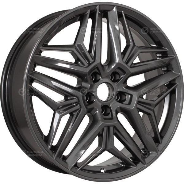 Колесный диск КиК Колумб  7xR19 5x112 ET40 DIA66.6 насыщенный темно-серый полностью полированный в Казани