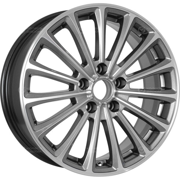 Колесный диск X-trike X136  7xR17 5x114.3 ET37 DIA66.6 темно-серебристый полированный в Казани