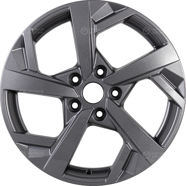 Колесный диск KHOMEN KHW1712 (ZV17_Karoq)  7xR17 5x112 ET43 DIA57.1 насыщенный тёмно-серебристый в Казани