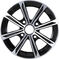 Колесный диск КиК Флэш  5xR14 4x98 ET35 DIA58.5 черный глянцевый с полированными элементами лицевой поверхности в Казани - slider