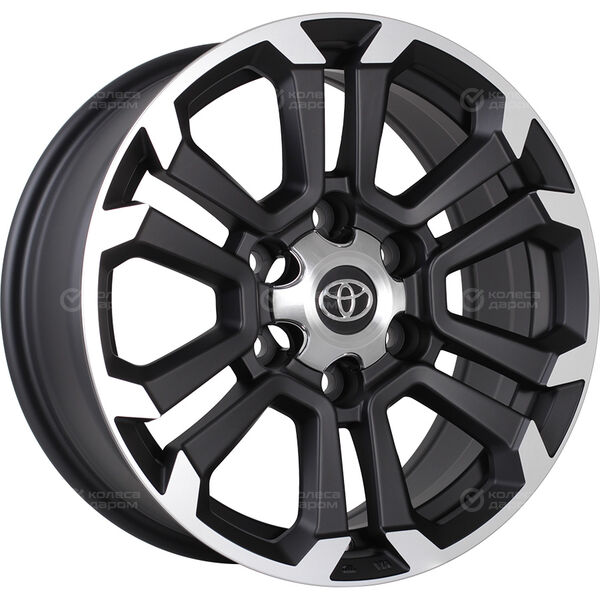 Колесный диск Replay MI168  7.5xR17 6x139.7 ET38 DIA67.1 черный матовый полностью полированный в Казани