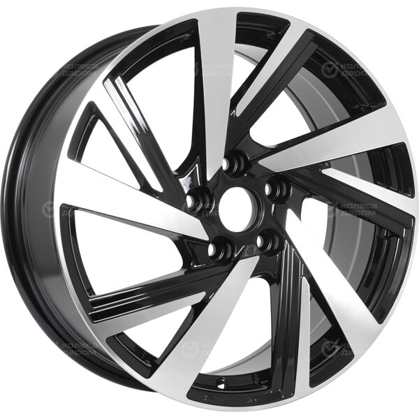 Колесный диск Replay KI243  7.5xR18 5x114.3 ET49.5 DIA67.1 черный полностью полированный в Казани