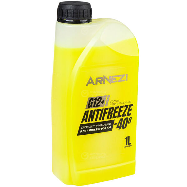 Антифриз Готовый ARNEZI G12+ Жёлтый 1л в Казани