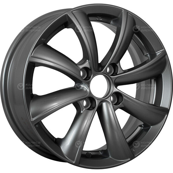 Колесный диск КиК Бриз-оригинал  6xR15 4x100 ET48 DIA54.1 темно-серебристый в Казани