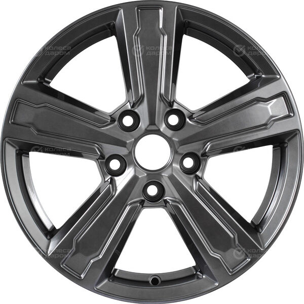 Колесный диск КиК Оклахома  6.5xR16 5x114.3 ET45 DIA54.1 насыщенный темно-серый полностью полированный в Казани