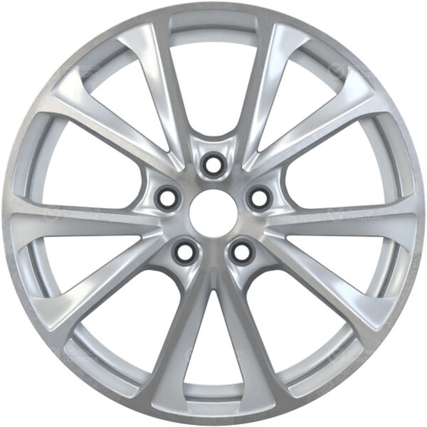 Колесный диск Replay HND272  7xR17 5x114.3 ET47 DIA67.1 серебристый  полностью полированный в Казани