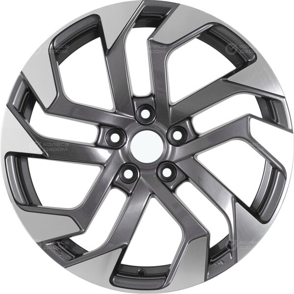 Колесный диск Replay KI236  7xR17 5x114.3 ET48.5 DIA67.1 насыщенный темно-серый полностью полированный в Казани