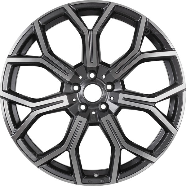 Колесный диск Replay B238  9.5xR21 5x112 ET37 DIA66.6 темно-серый матовый ,частично полированный в Казани