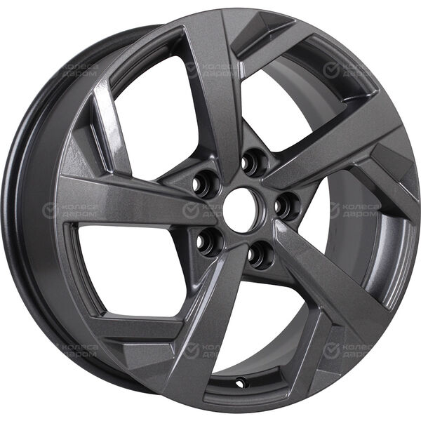 Колесный диск KHOMEN KHW1712 (ZV17_Karoq)  7xR17 5x112 ET43 DIA57.1 насыщенный тёмно-серебристый в Казани