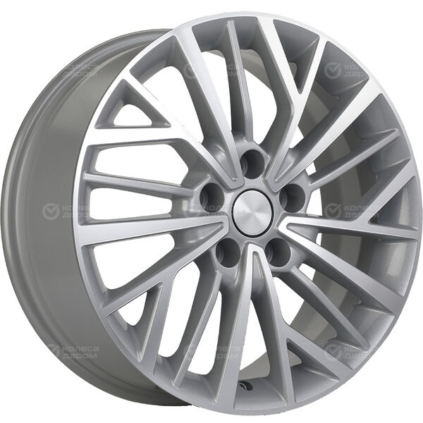 Колесный диск Carwel Токо 1717  7xR17 5x114.3 ET40 DIA66.1 серебристый с полированной лицевой частью в Казани
