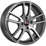 Alcasta M57  6.5xR16 4x100 ET50 DIA60.1