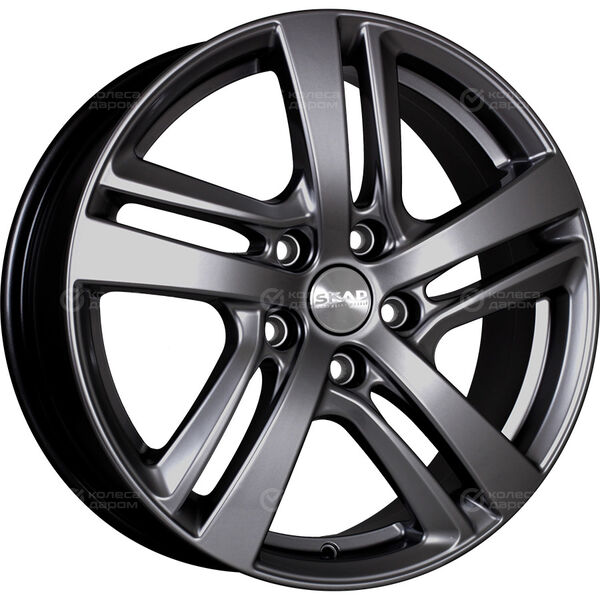 Колесный диск СКАД Сеул  6.5xR17 5x114.3 ET37 DIA66.6 темно-серый цвет с перламутровыми оттенками в Казани