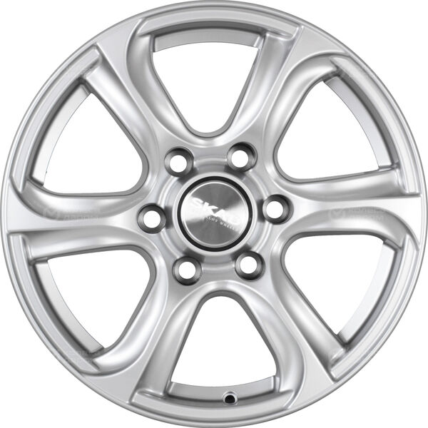 Колесный диск СКАД Скала  7.5xR17 6x139.7 ET30 DIA67.1 серебристый в Казани