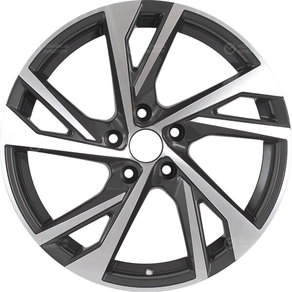 Колесный диск Replay TY382  8xR18 5x114.3 ET50 DIA60.1 темно-серый матовый ,частично полированный в Казани