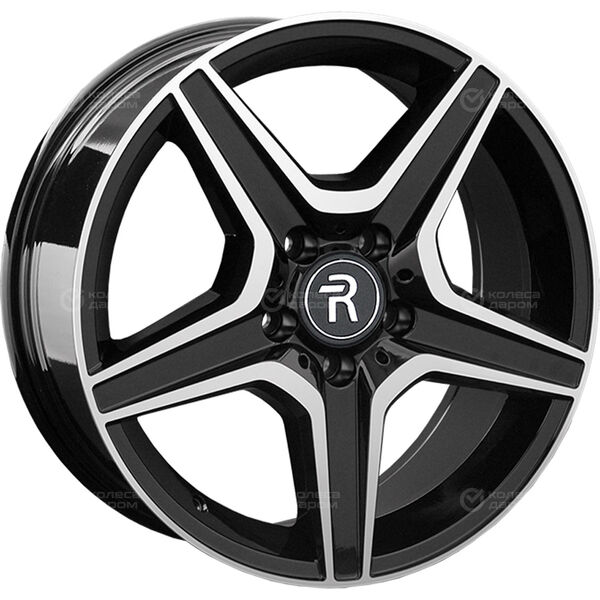Колесный диск Replay SK202  8xR17 5x112 ET49 DIA57.1 черный полностью полированный в Казани