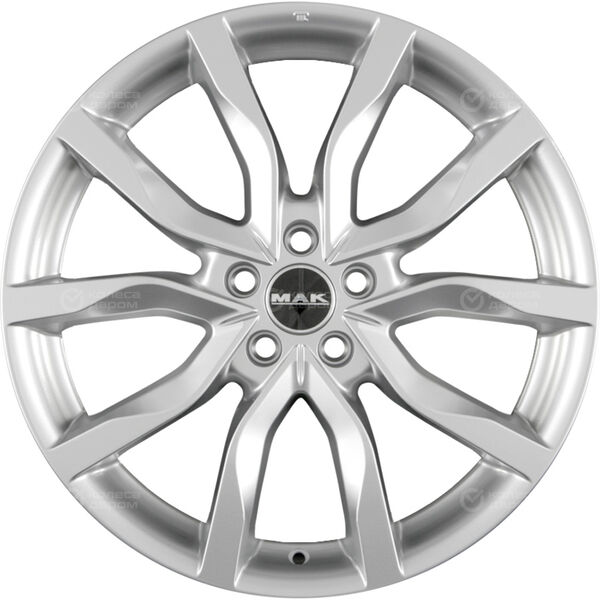 Колесный диск MAK KOLN  8xR18 5x112 ET30 DIA66.5 серебристый в Казани