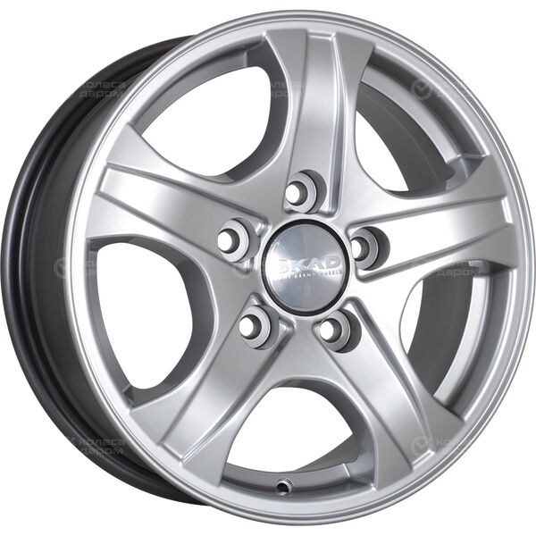Колесный диск СКАД Калипсо  6.5xR16 5x139.7 ET43 DIA98.5 серебристый в Казани