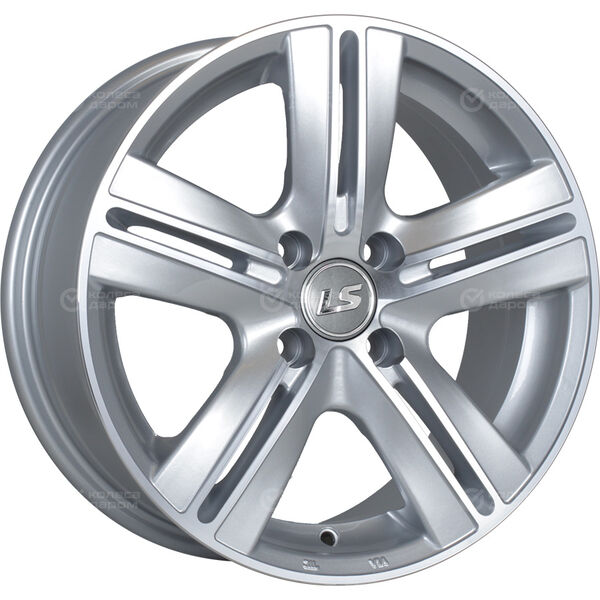 Колесный диск LS LS 320  6.5xR15 4x100 ET40 DIA73.1 серебристый полностью полированный в Казани