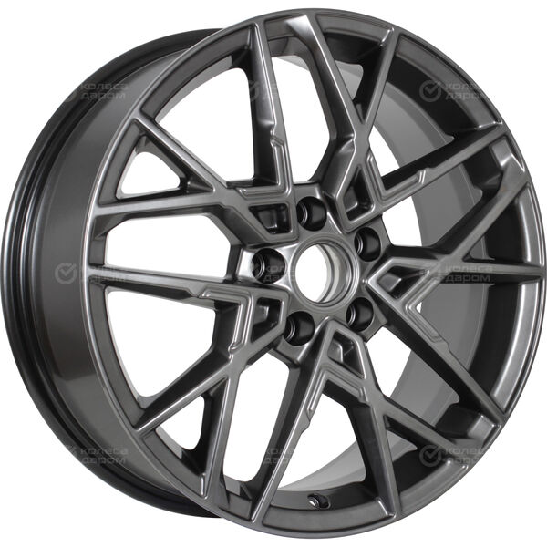 Колесный диск КиК Вудроф  7xR18 5x114.3 ET38 DIA67.1 темно-серебристый в Казани