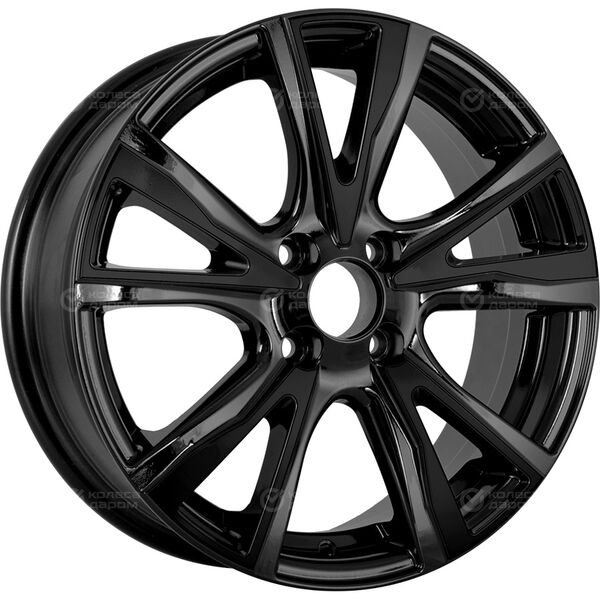 Колесный диск NEO 574  6xR15 4x100 ET45 DIA60.1 черный глянцевый в Казани - slider