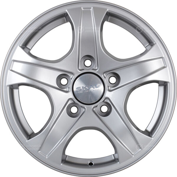 Колесный диск СКАД Калипсо  6.5xR16 5x139.7 ET43 DIA98.5 серебристый в Казани
