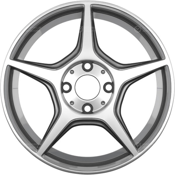 Колесный диск LS 833  7xR16 4x100 ET42 DIA60.1 насыщенный темно-серый полностью полированный в Казани - slider