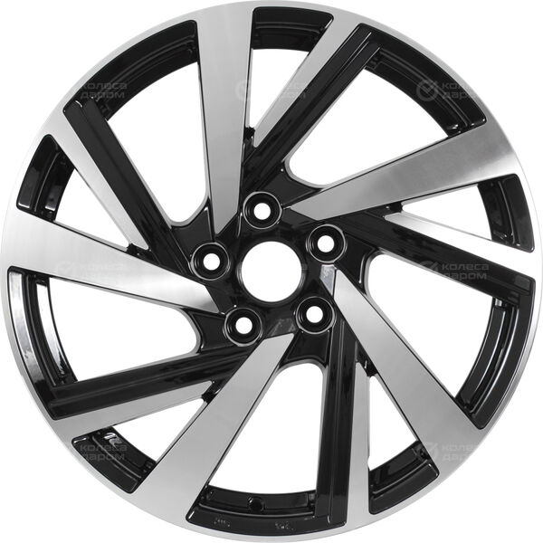 Колесный диск Replay NS171  7.5xR18 5x114.3 ET50 DIA66.1 черный полностью полированный в Казани