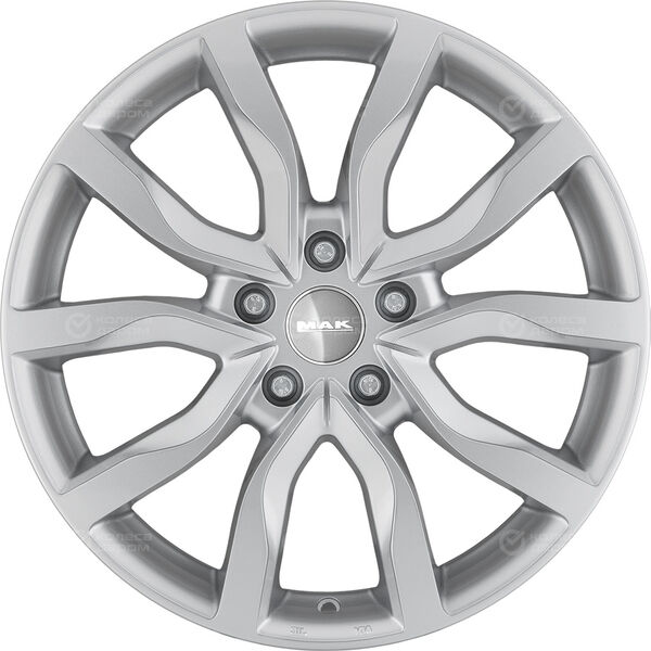 Колесный диск MAK HIGHLANDS  8xR19 5x108 ET45 DIA63.4 серебристый в Казани