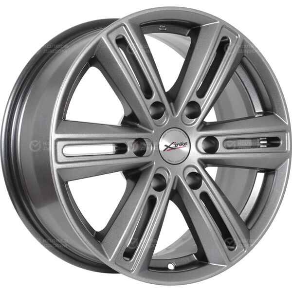 Колесный диск X-trike X124  7.5xR17 6x139.7 ET38 DIA67.1 темно-серебристый в Казани