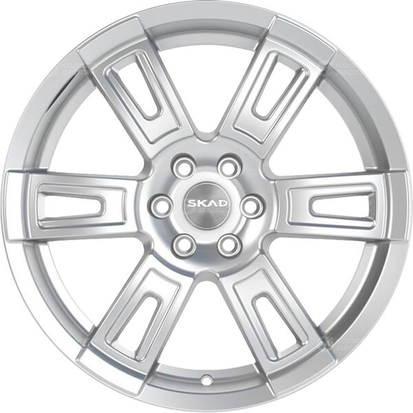 Колесный диск СКАД ТОР-18  8xR18 6x139.7 ET30 DIA67.1 серебристый в Казани