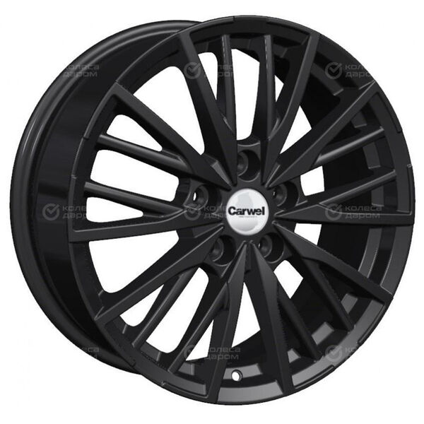 Колесный диск Carwel Агма 1719  7xR17 5x114.3 ET46 DIA67.1 черный в Казани