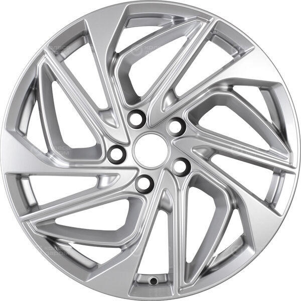 Колесный диск Ifree Реплика КС883 (ZV 18_Koleos)  7xR18 5x114.3 ET35 DIA66.1 глянцевый серебристый в Казани
