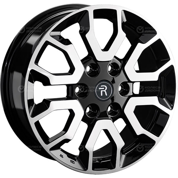 Колесный диск Replay LX242  7.5xR18 6x139.7 ET55 DIA95.1 черный полностью полированный в Казани