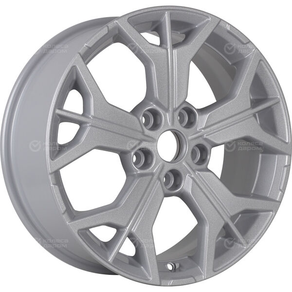 Колесный диск KHOMEN KHW1715 (ZV_17 Tiguan)  7xR17 5x112 ET40 DIA57.1 серебристый в Казани