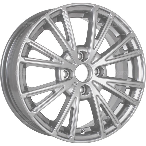Колесный диск КиК Меандр-оригинал  6xR16 4x100 ET50 DIA60.1 глянцевый серебристый в Казани