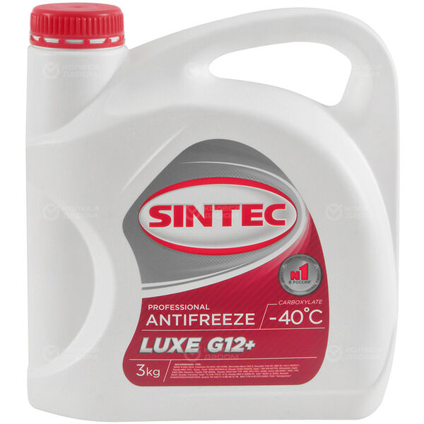 Антифриз Готовый Sintec G12+ красный 3кг в Казани