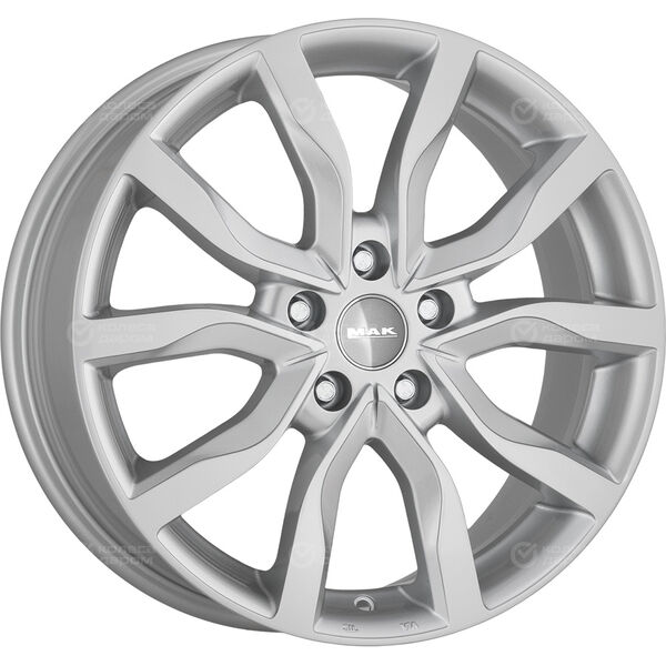 Колесный диск MAK HIGHLANDS  8xR19 5x108 ET45 DIA63.4 серебристый в Казани