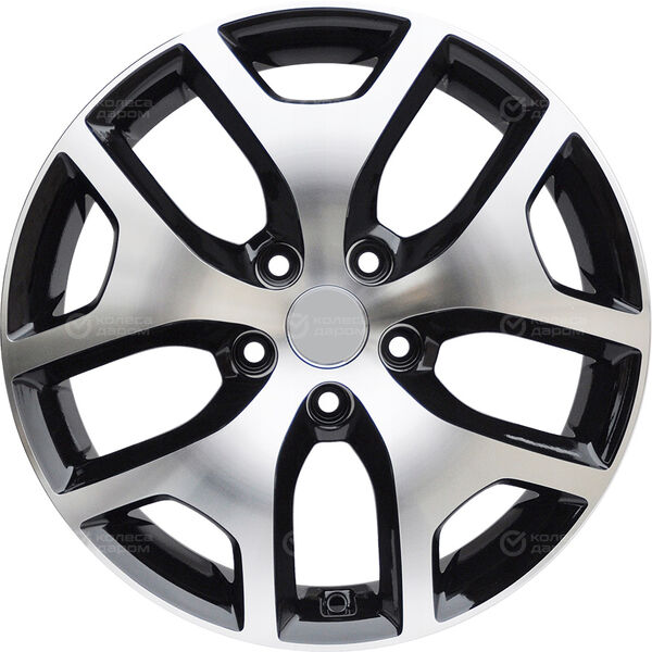 Колесный диск Replay KI187  7xR17 5x114.3 ET48.5 DIA67.1 черный полностью полированный в Казани